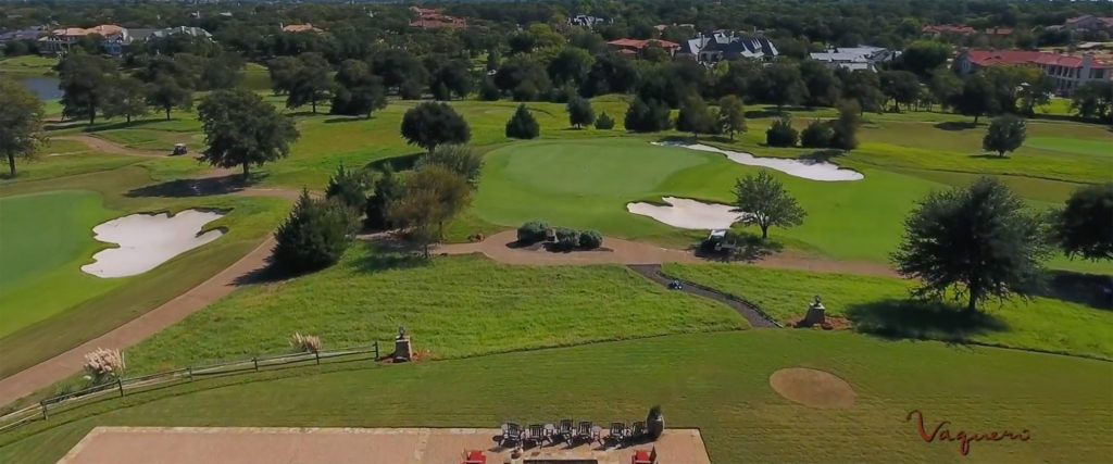 Drone Back 9 Flyover