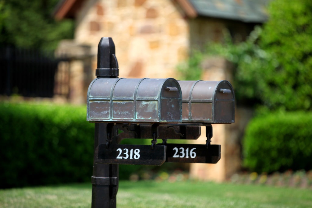 Mailboxes at the Vaquero Club