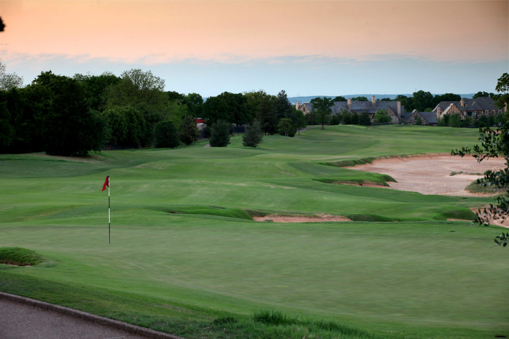 Vaquero Club Golf Green at Sunset