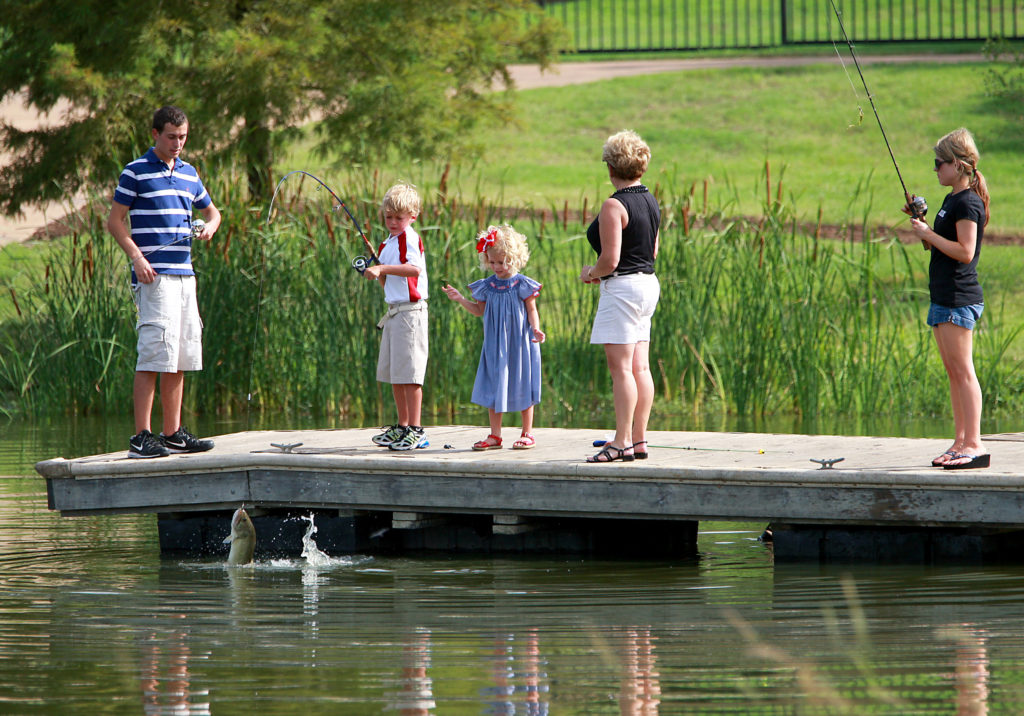 Children on Dock at Vaquero Club