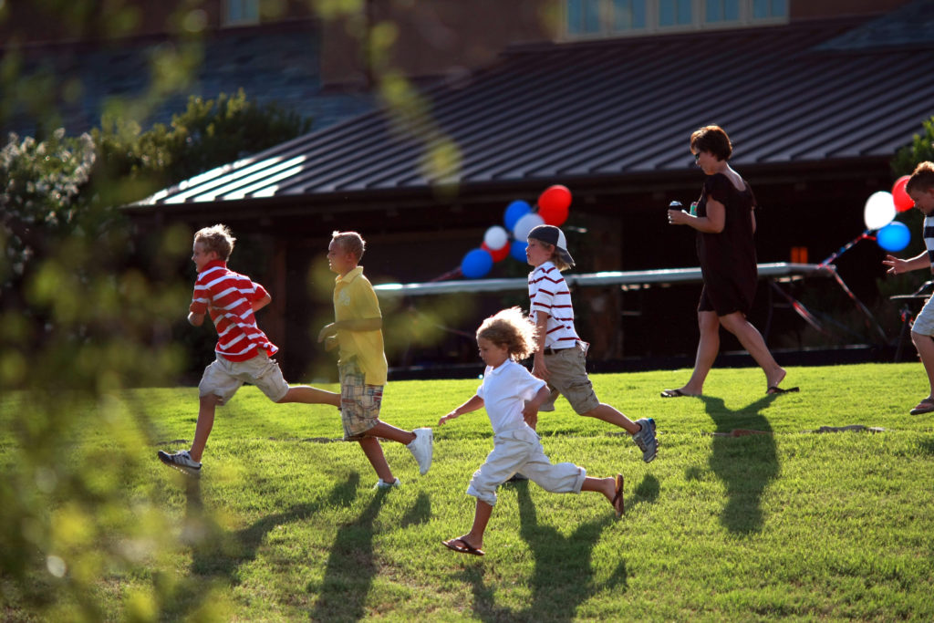 Children Running at Vaquero Club